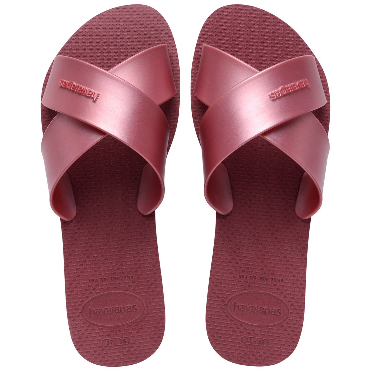 HAVAIANAS - Sandalia Mujer Aqua Metallic Amaranto Havaianas