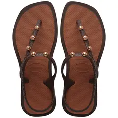 HAVAIANAS - Sandalia Mujer Flash Fusion Café Óxido