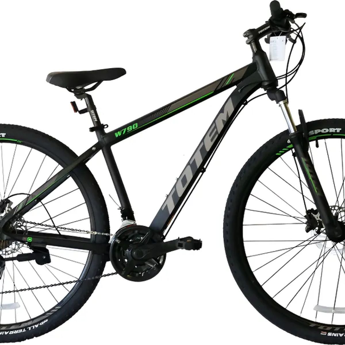 GENERICO - Bicicleta Mtb Totem Modelo W790 Aro 275 Talla 17 Negrogris Color Negro Tamaño del cuadro 17
