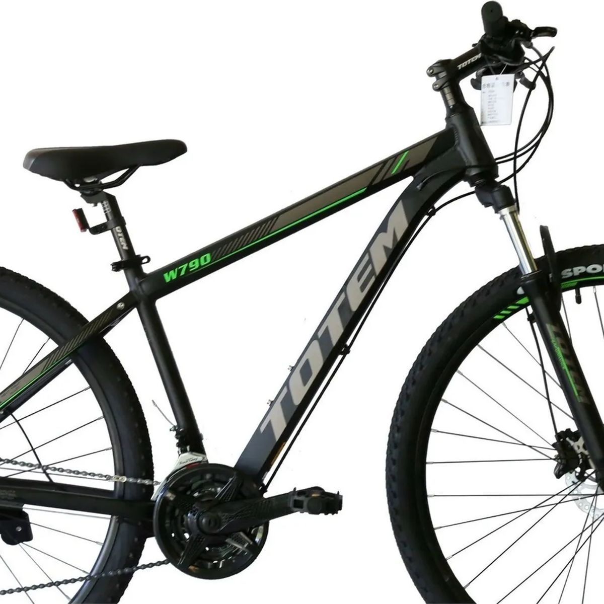 GENERICO - Bicicleta Mtb Totem Modelo W790 Aro 275 Talla 17 Negrogris Color Negro Tamaño del cuadro 17