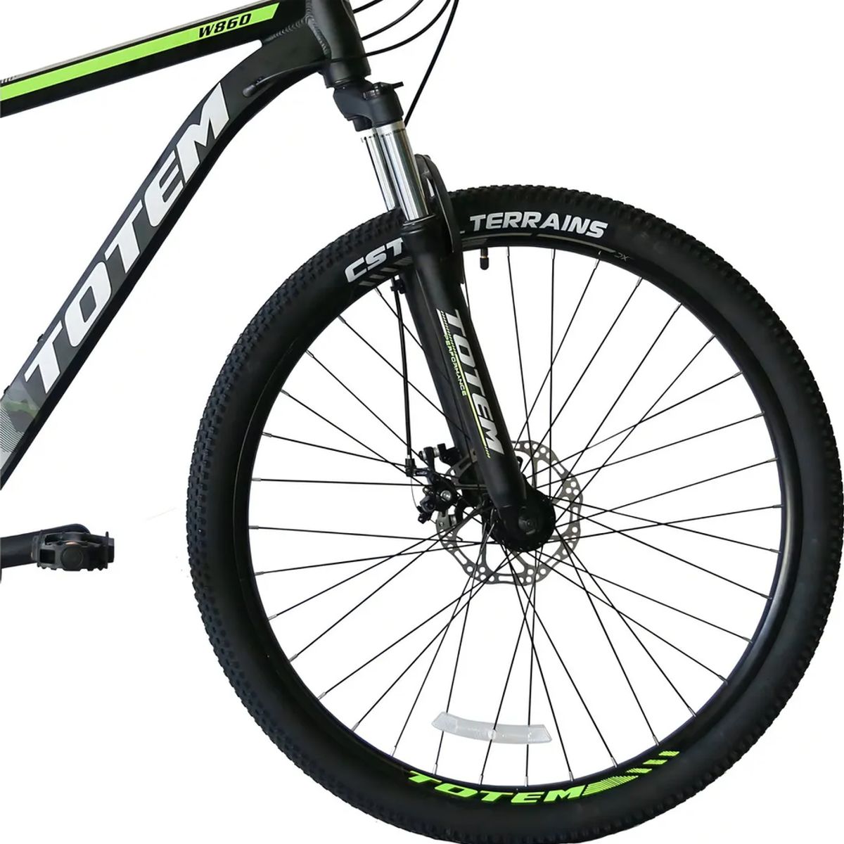 GENERICO - Bicicleta Mtb Totem Modelo W860 Aro 275 Talla 19 Negro