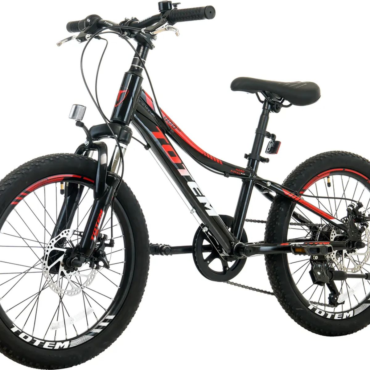 GENERICO - Bicicleta Totem Mtb Aro 20 Modelo 1100 Negro Xs