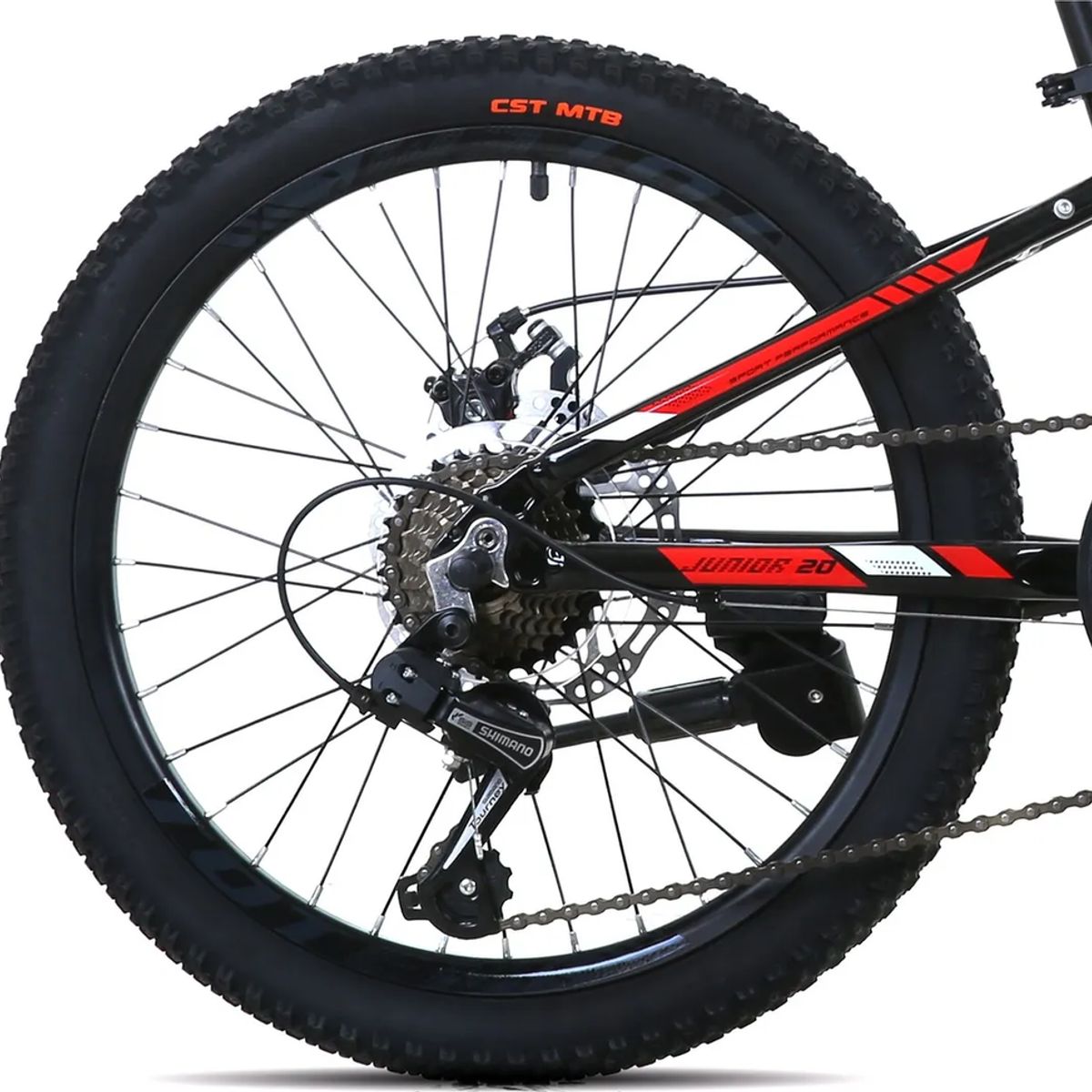 GENERICO - Bicicleta Totem Mtb Aro 20 Modelo 1100 Negro Xs