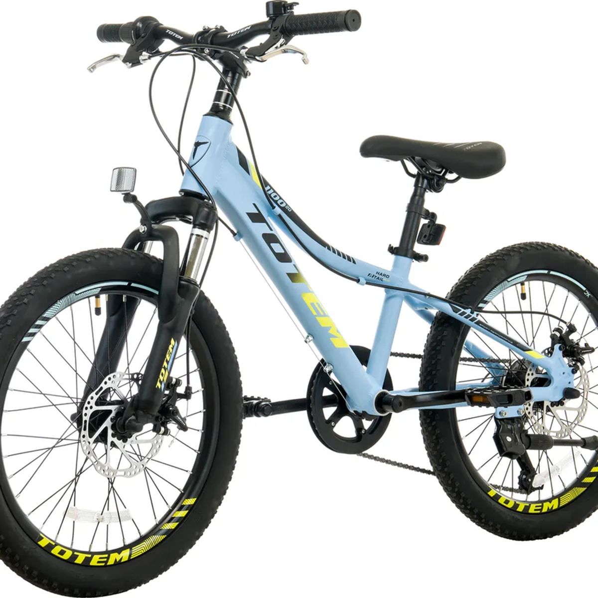 GENERICO - Bicicleta Totem Mtb Aro 20 Modelo 1100 Celeste Xs