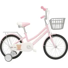 GENERICO - Bicicleta Aro 16 Con Canasto Para Niñas Estilo Clasico