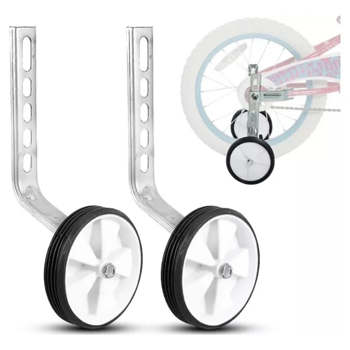 KUANGYE - Ruedas Laterales Estabilizadoras 12-20 reforzadaregulable