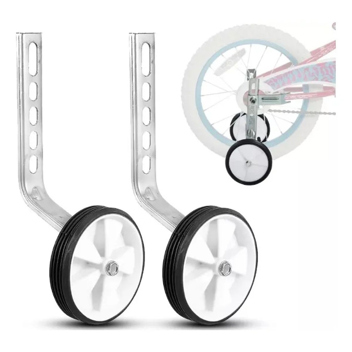 KUANGYE - Ruedas Laterales Estabilizadoras 12-20 reforzadaregulable