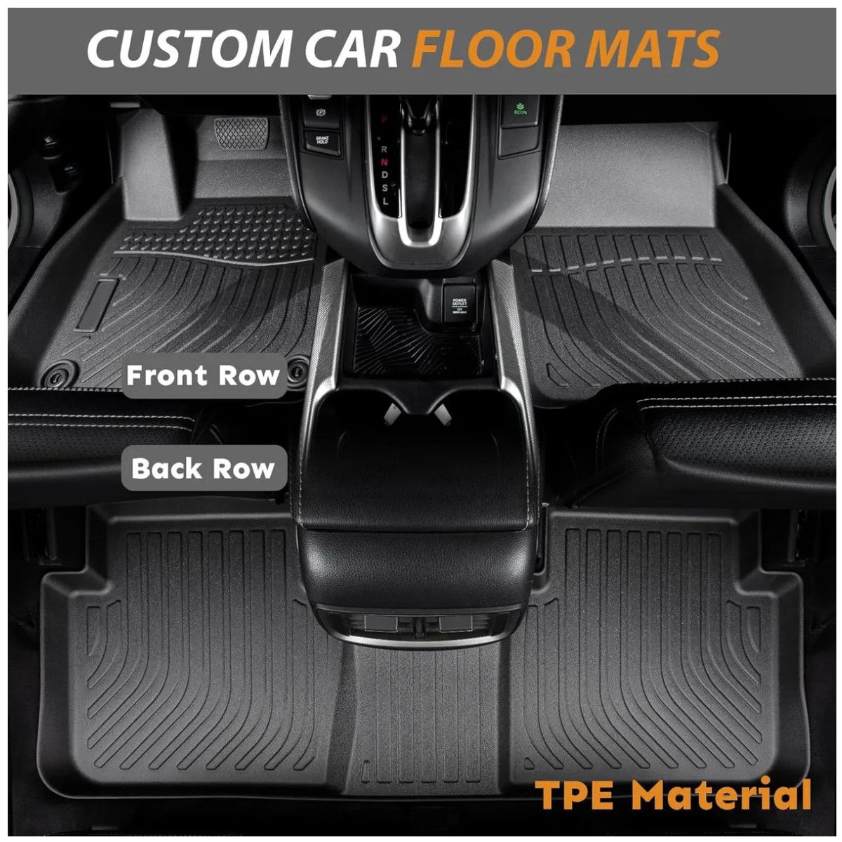 KUANGYE - Kit Pisos Rígidos Calce Perfecto Para Ford New Ranger 2024-2025+