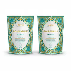 GENERICO - Pack X2 Leche Dorada Goldenmilk Matcha 240g Alma Golden Food