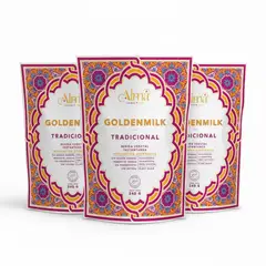 GENERICO - Pack x 3 Goldenmilk Tradicional 240g Alma Golden