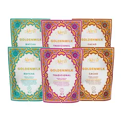 GENERICO - Pack X 6 Leche Dorada Golden Milk 80g Alma Golden Food