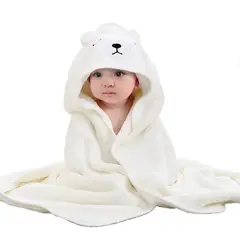 KINDA NICE - Toallas De Baño Algodón Cómodo Con Capucha Para Niños