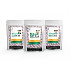 GENERICO - Pack X3 Te Golden Matcha Latte 120g Alma Matcha