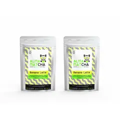 GENERICO - Pack X 2 Te Banana Matcha Latte 120g Alma Matcha