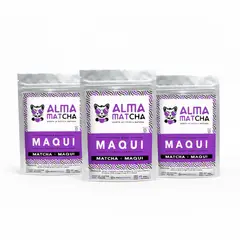 GENERICO - Pack X 3 Te Maqui Superfood Matcha 45g Alma Matcha