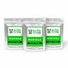 GENERICO - Pack X 3 Te Moringa Superfood Matcha 90g Alma Matcha