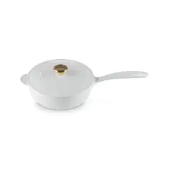 LE CREUSET - Sarten Hierro con Tapa Holly 21cm Cotton