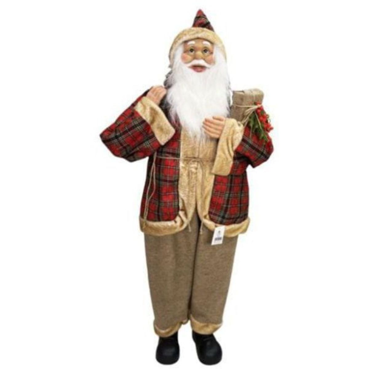 GENERICO - Papá Noel 110cm Decorativo - El Encanto de la Navidad en tu Hogar