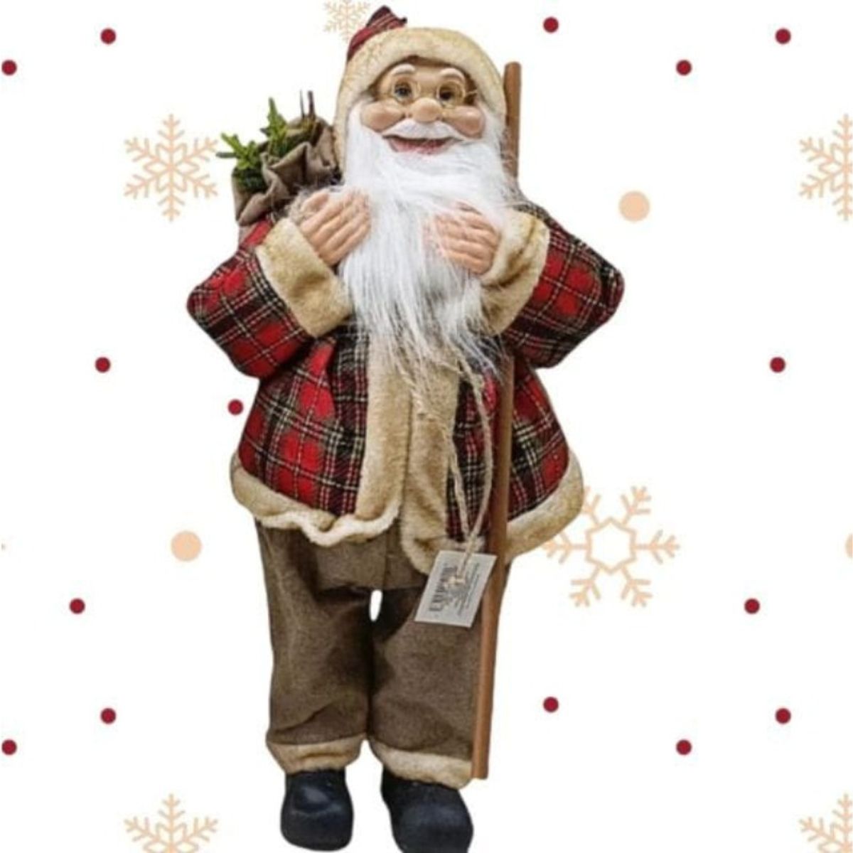 GENERICO - Papá Noel 110cm Decorativo - El Encanto de la Navidad en tu Hogar