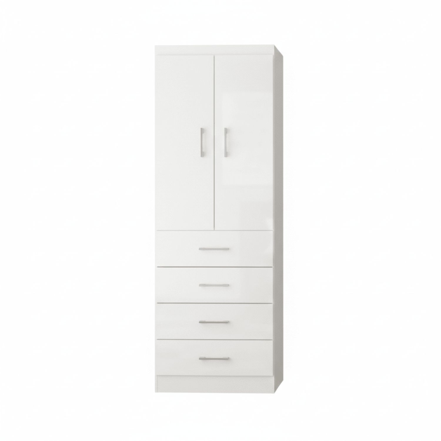 EXIT Closet 2 Puertas con 4 Cajones Blanco 62x182 cm | Falabella Chile