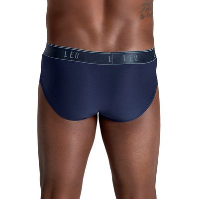 Imagen 2 del producto Bóxer brief de alta transpiración en microfibra ideal para uso diario 033278N Azul Oscuro