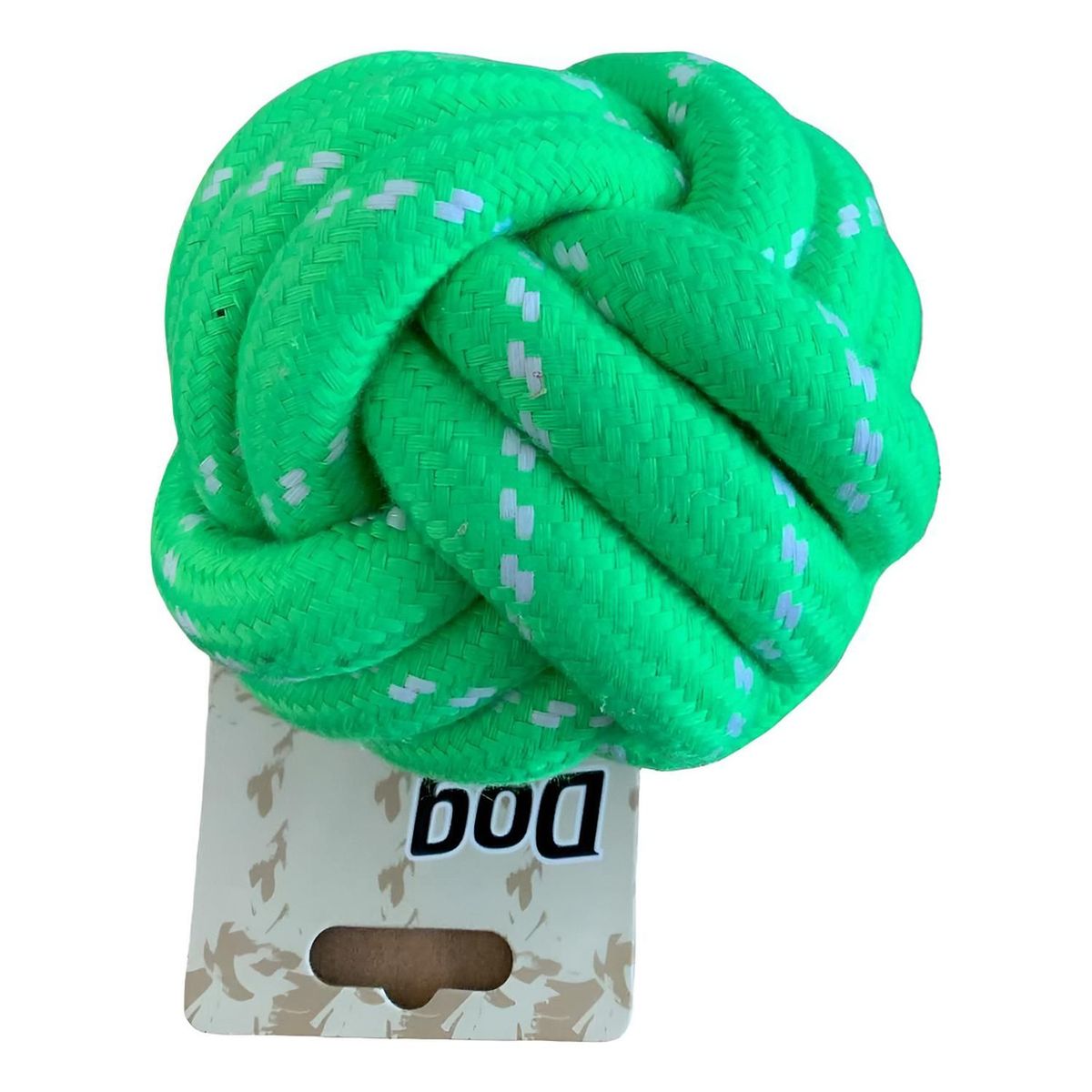 GENERICO - Pelota De Cuerda Para Perros Grandes Juguete Para Morder - Verde