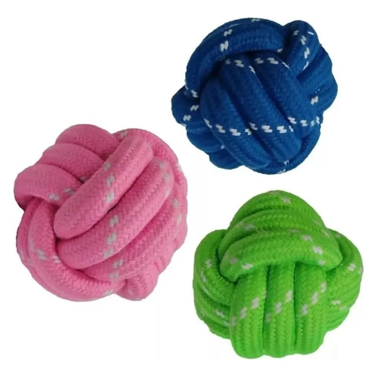 GENERICO - Pelota De Cuerda Para Perros Grandes Juguete Para Morder - Verde