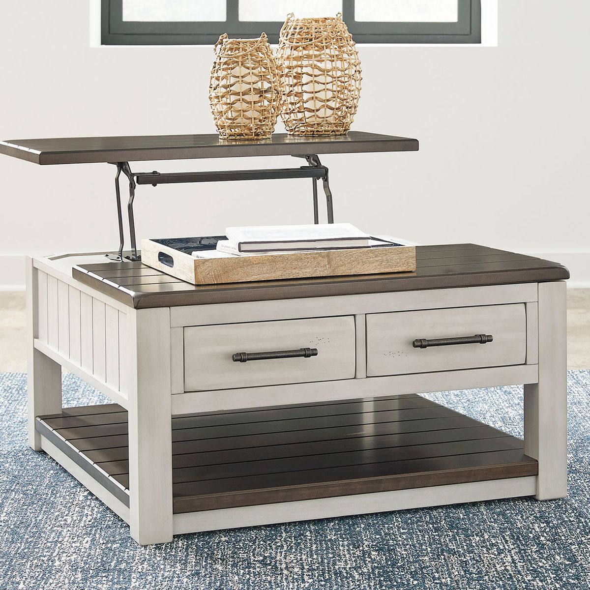 ASHLEY - Mesa de centro cubierta elevable Darborn