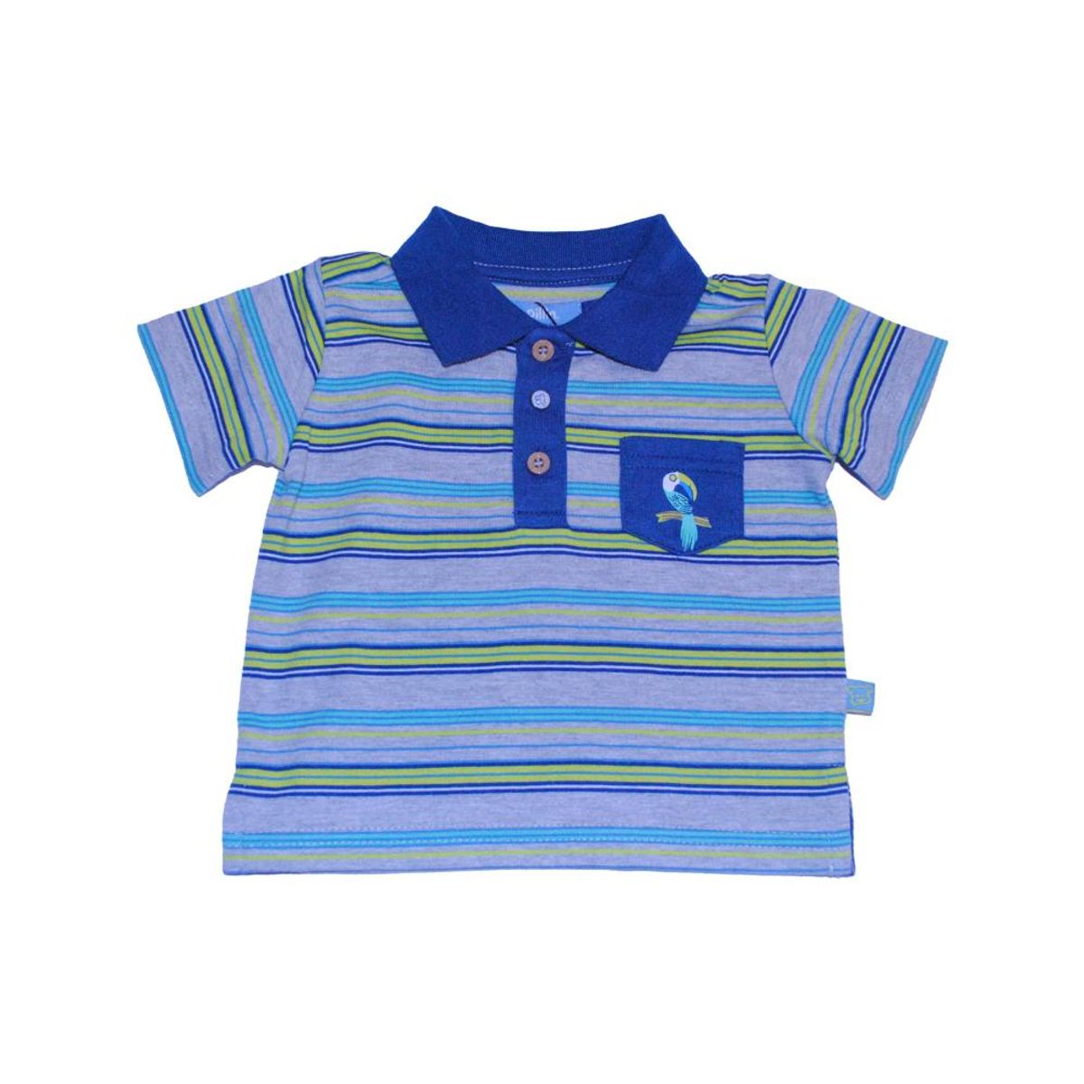 PILLIN - Polera Bebe Niño Gris claro Pillin