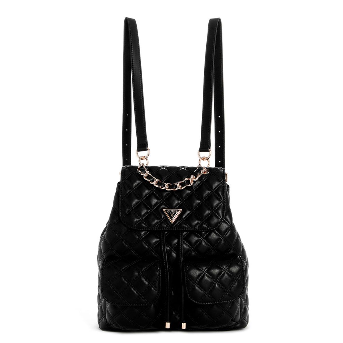 GUESS - Mochila Giully Ii Flap Backpack Negro