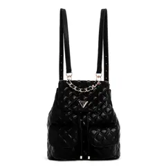 GUESS - Mochila Giully Ii Flap Backpack Negro