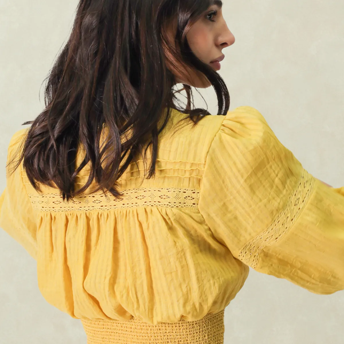 TENTATION - Top Elasticado Amarillo Tentation