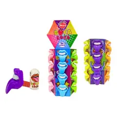 GENERICO - Lollipop Boca Loca Sin Azúcar - Pack Con 24 Unidades