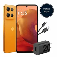 MOTOROLA - Moto G15 4GB RAM 128GB Batería 5200 mah Naranjo