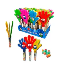 GENERICO - Candy Caramelo Sin Azúcar Mano Clap (Display Con 20 Unidades)