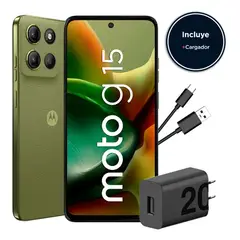 MOTOROLA - Moto G15 4GB RAM 128GB Batería 5200 mah Verde