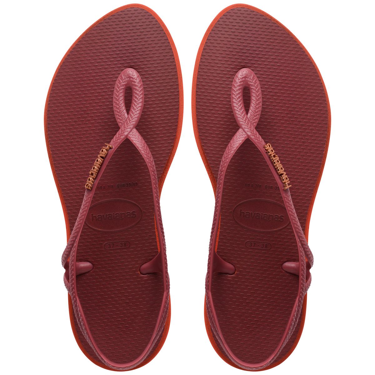 HAVAIANAS - Sandalia Mujer Luna Point Burdeo Havaianas
