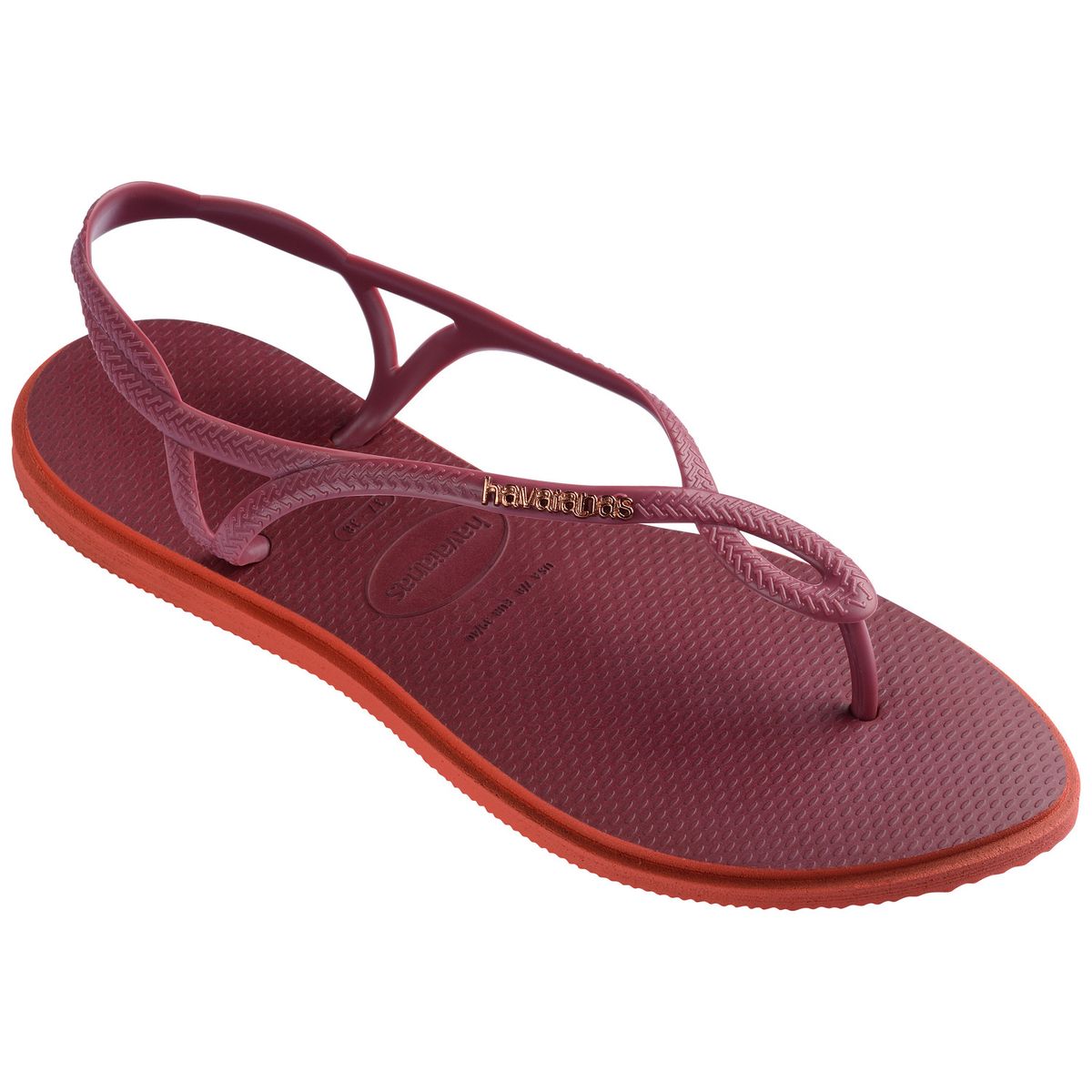 HAVAIANAS - Sandalia Mujer Luna Point Burdeo Havaianas