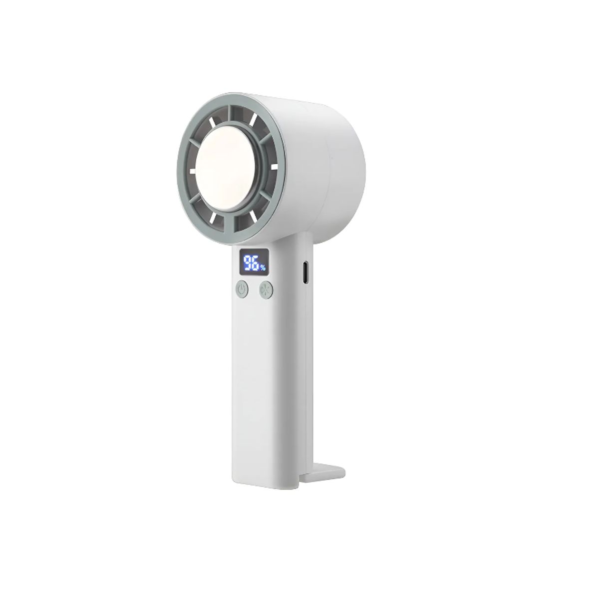 GENERICO - Mini Ventilador De Mano Portátil Soporte Plegable Y Pantalla