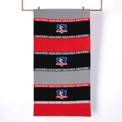 MASHINI - Toalla De Playa Colo Colo Tricolor 140x70 Cm Microfibra