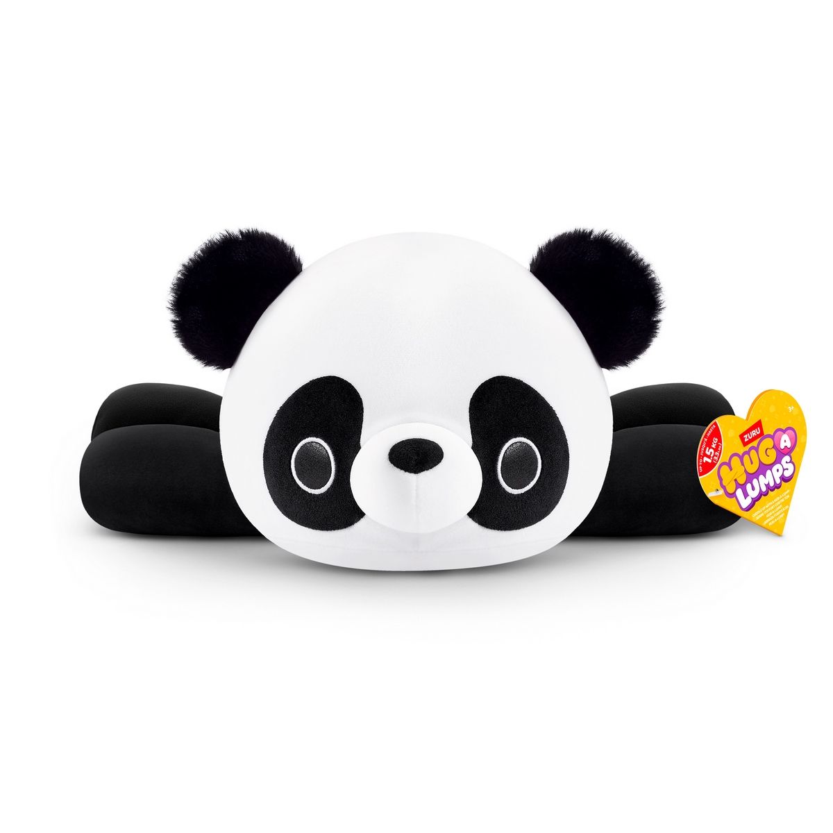 ANSALDO - Peluche Blandito Mediano Hug-A-Lumps Zuru - Pete Oso Panda