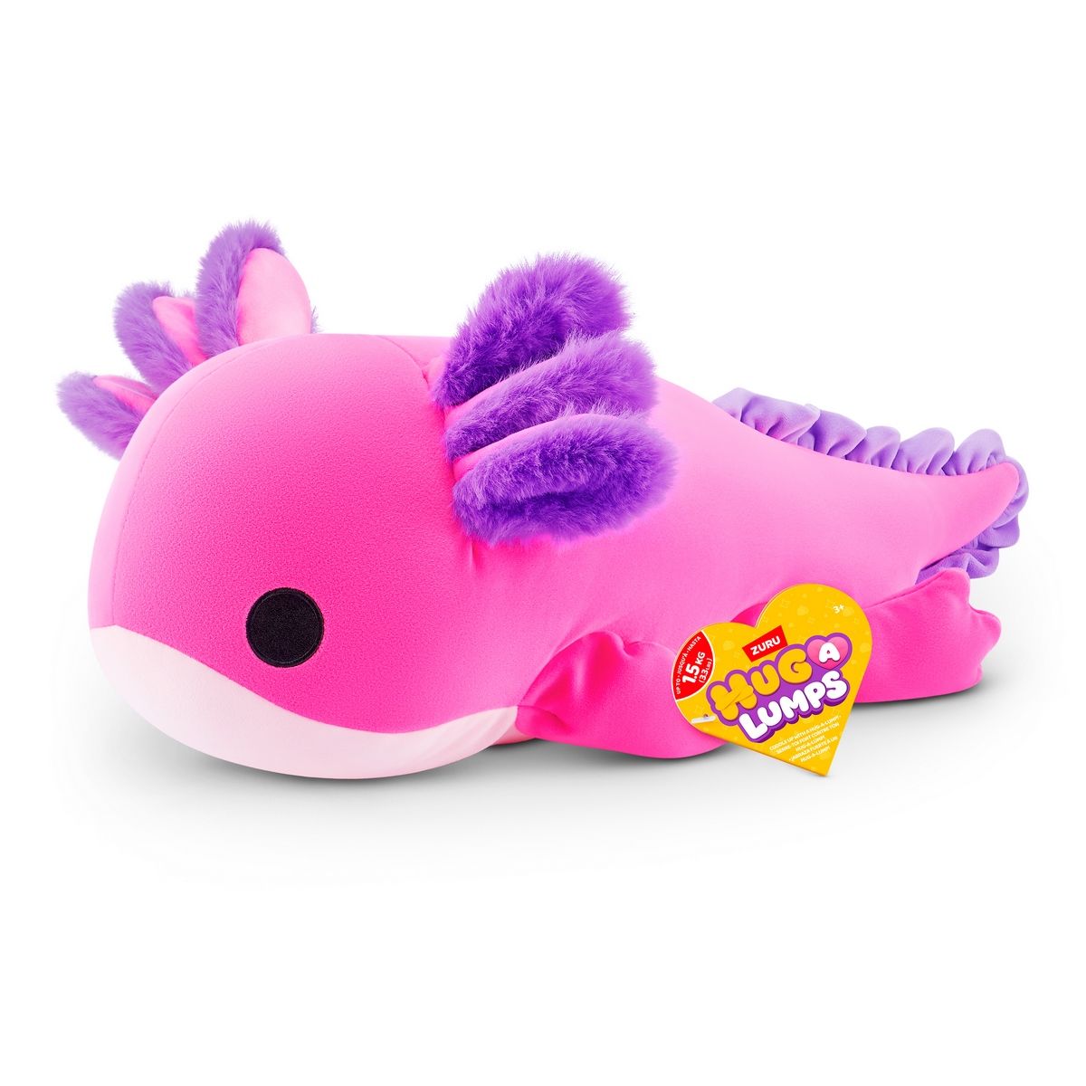 ANSALDO - Peluche Blandito Mediano Hug-A-Lumps De Zuru - Ally Ajolote