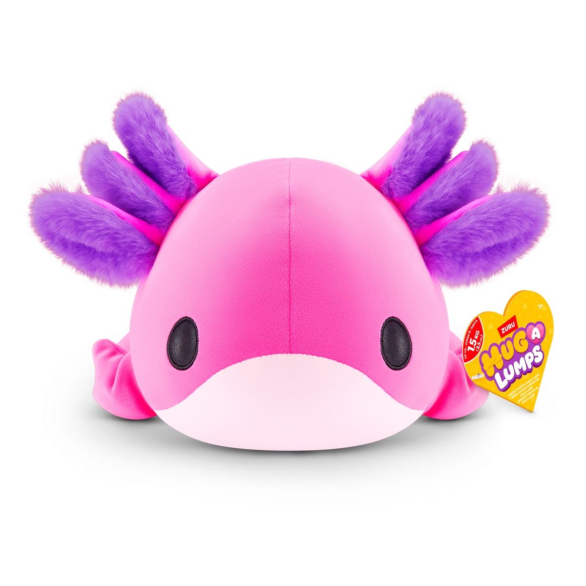 ANSALDO - Peluche Blandito Mediano Hug-A-Lumps De Zuru - Ally Ajolote