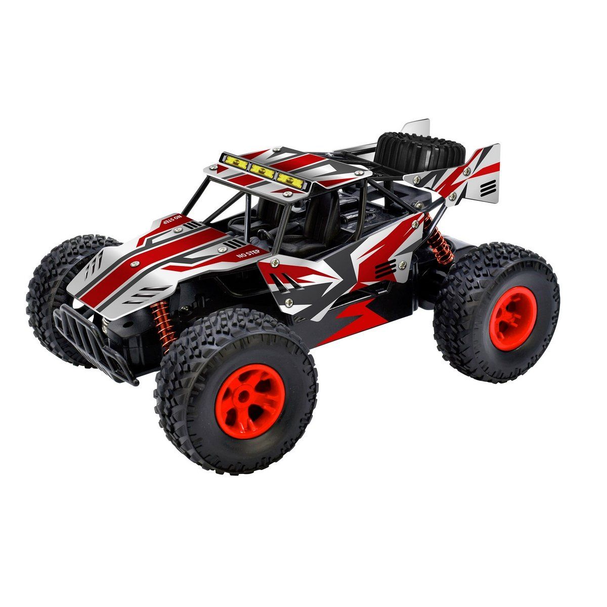 ANSALDO - Buggy Radio Controlado Metal Racer Escala 1:18 Batería Litio