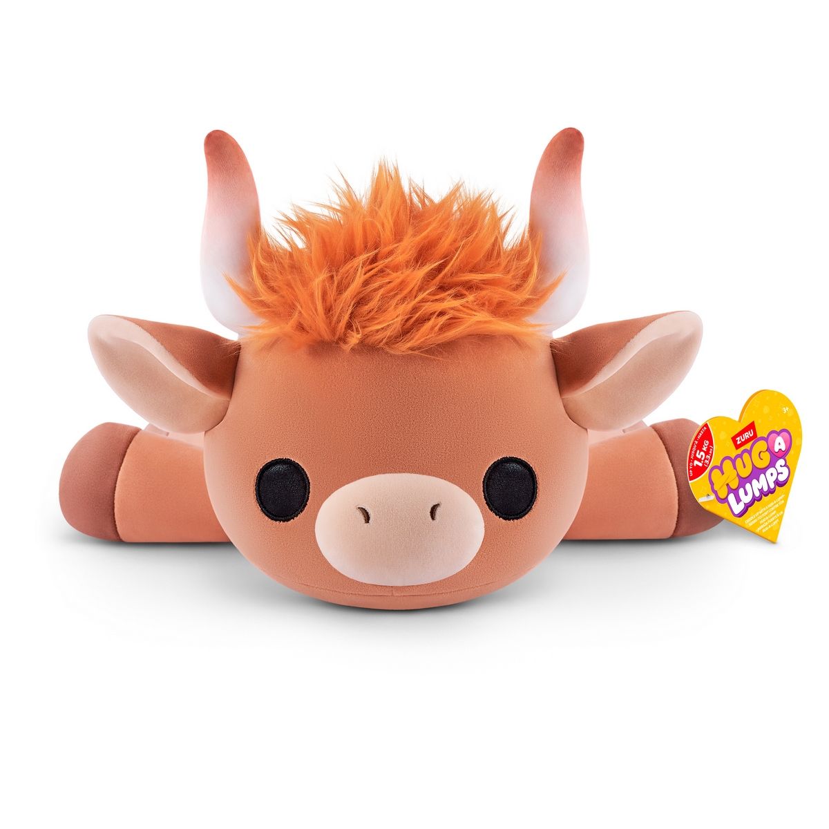 ANSALDO - Peluche Blandito Hug-A-Lumps De Zuru - Holly Vaca Peluda