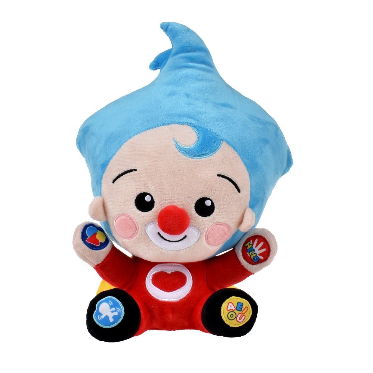 ANSALDO - Peluche De Aprendizaje 30 Cm Luz Música Y Sonidos Plim Plim