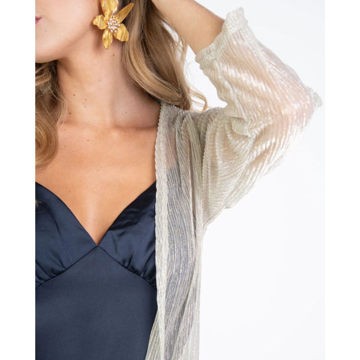 MI PLACARD - Maxi Tapado Camila Plisado Transparente Arena