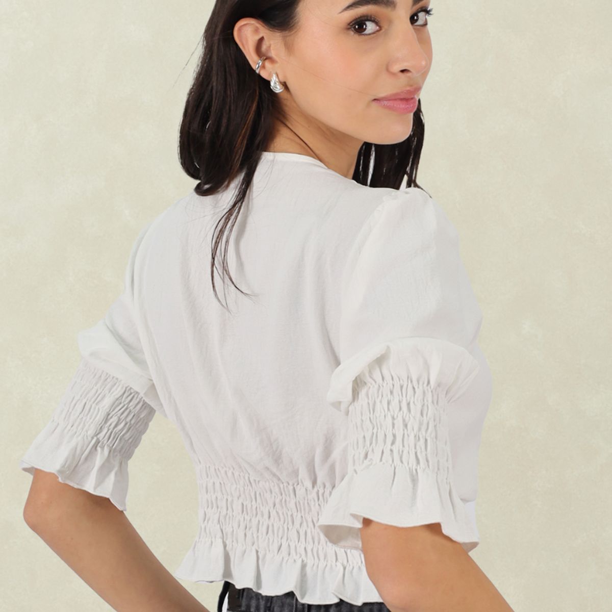 TENTATION - Top Argolla Blanco Tentation