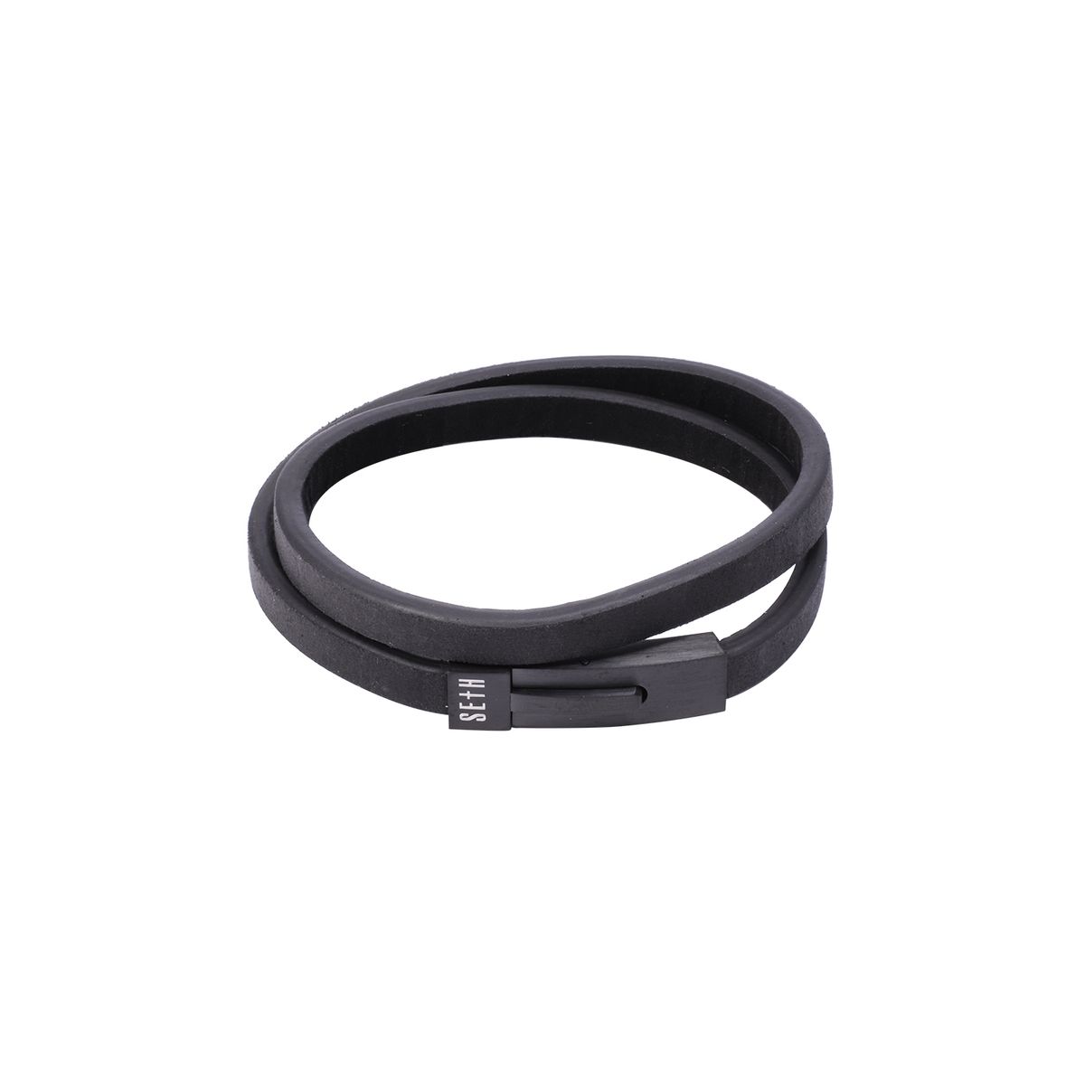 JB JOYAS BARON - Pulsera de cuero Seth Trevi