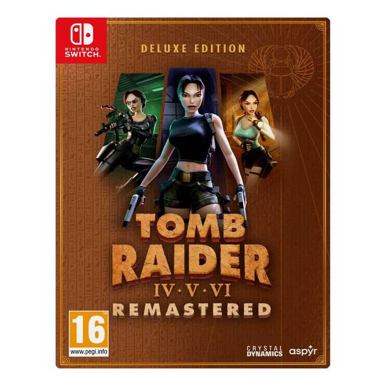 NINTENDO Tomb Raider IV-VI Remastered Starring Lara Croft Deluxe Edition - Switch